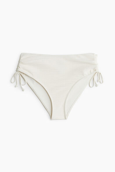 Drawstring-detail bikini bottoms