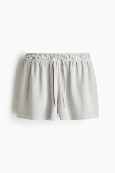 Drawstring sweatshorts