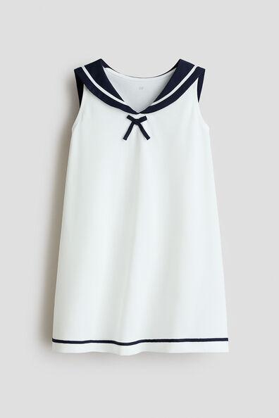 COOLMAX® Sailor-collared dress