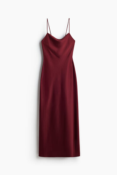 Tie-detail strappy dress