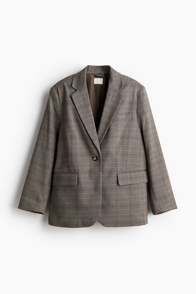 Loose-fit blazer
