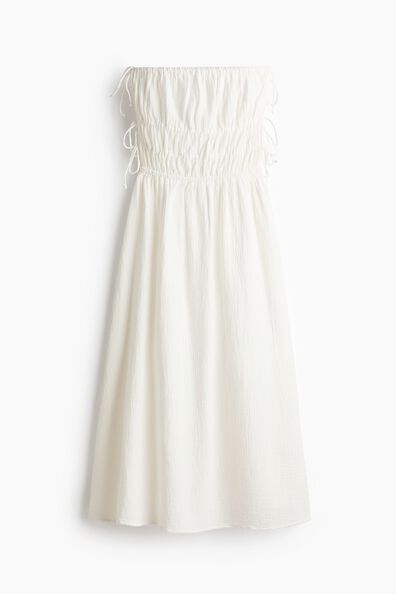 Muslin bandeau dress