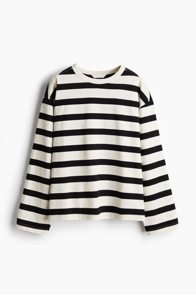 Cotton jersey top