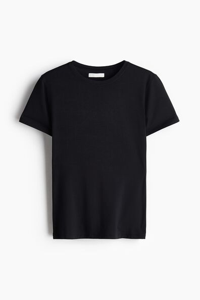 Fitted modal T-shirt
