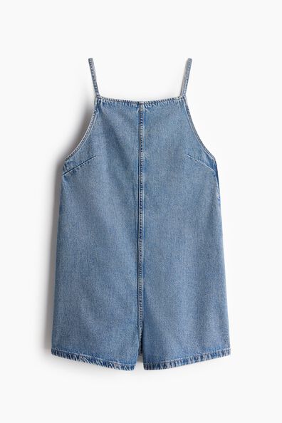 Square-neck playsuit