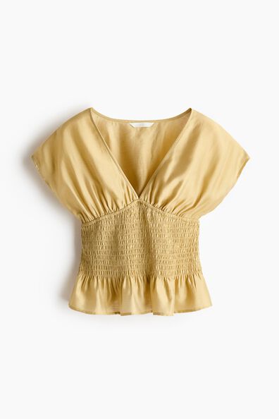 Smocked top