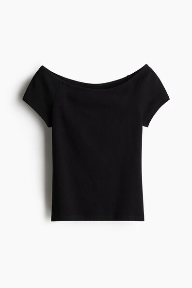 cold shoulder tops h&m