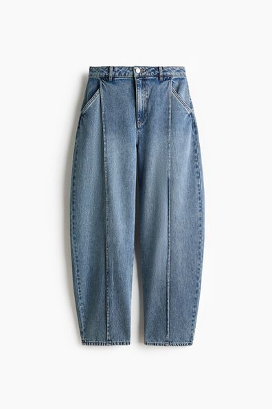 Barrel Regular Waist Jeans