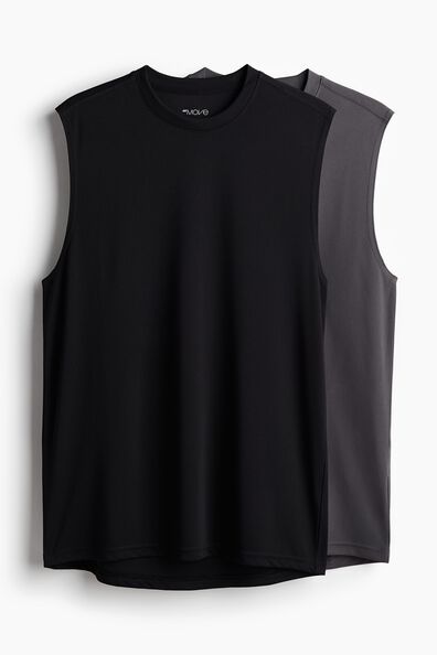 2-pack Regular Fit sports vest tops with DryMove™