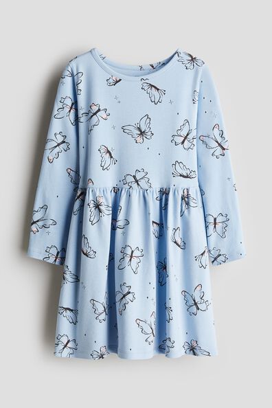 Printed cotton dress