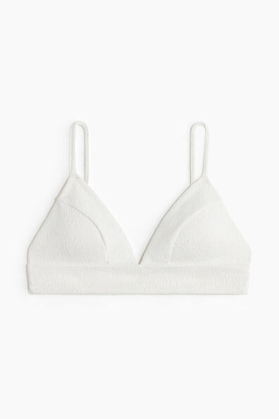 Padded triangle bikini top