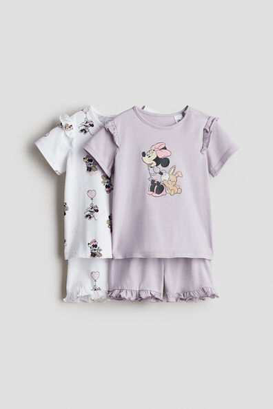 2-pack cotton pyjamas