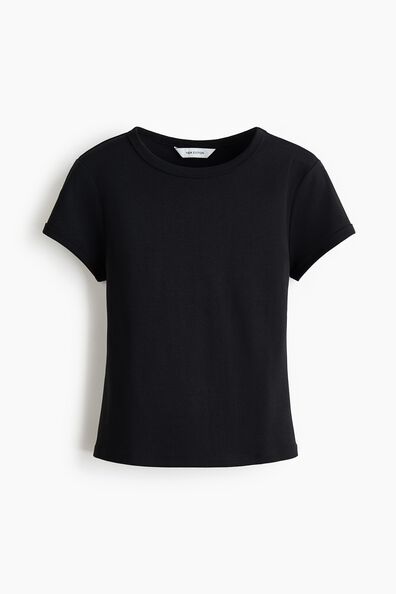Ribbed T-shirt
