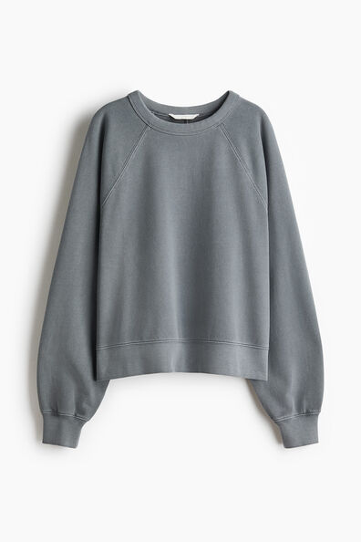 Oversized cotton sweatshirt