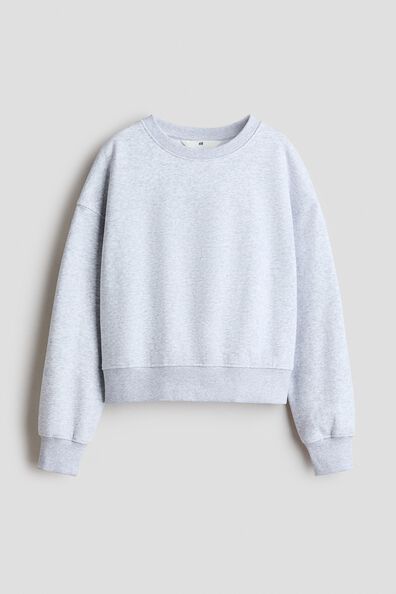 Brushed-inside sweatshirt