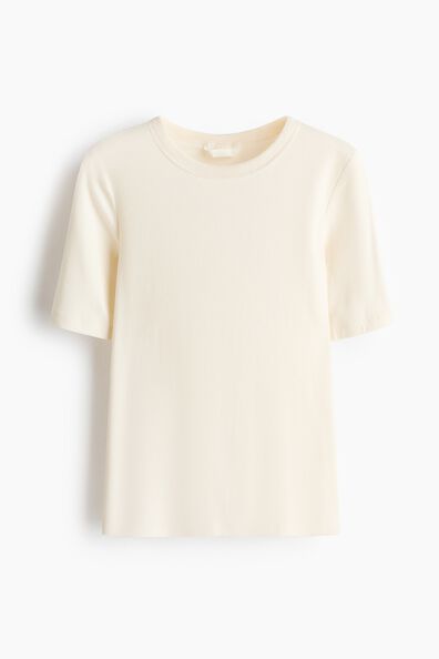 Ribbed T-shirt