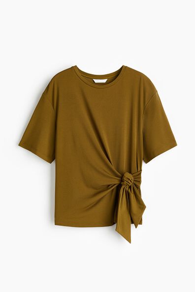 Tie-detail top