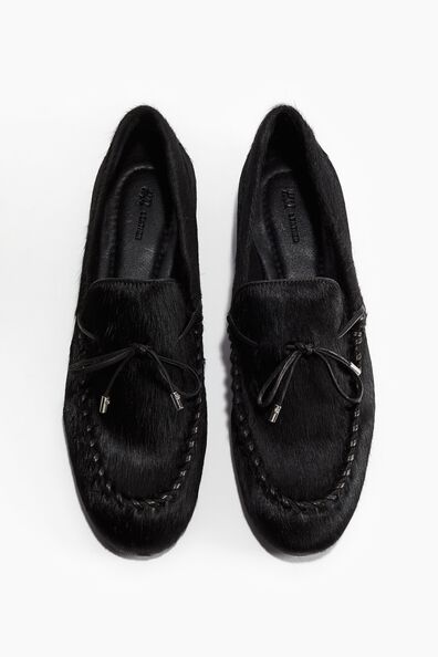 Leather loafers