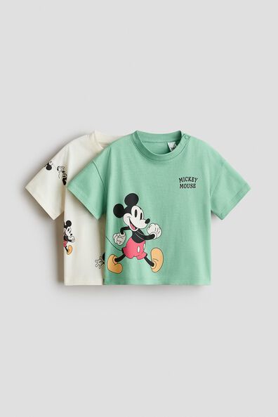 2-pack printed T-shirts