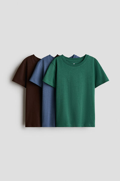 3-pack cotton T-shirts