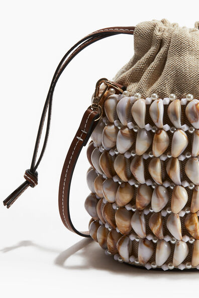 Crossbody bucket bag