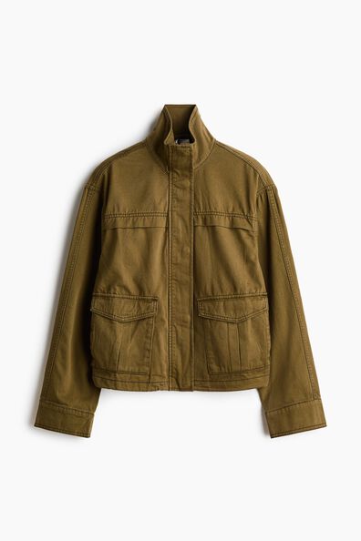 Oversized utility jacket