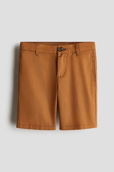 Cotton chino shorts