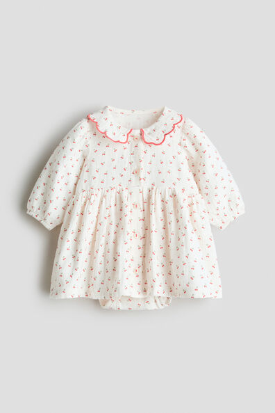 Cotton muslin dress