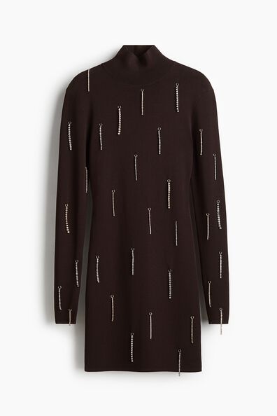 Rhinestone-embellished dress