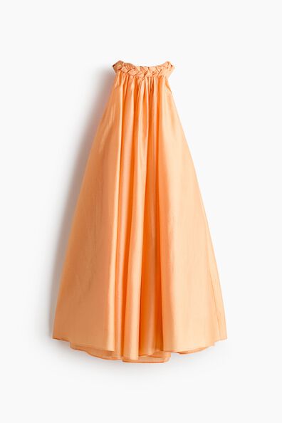 Braid-detail mini dress