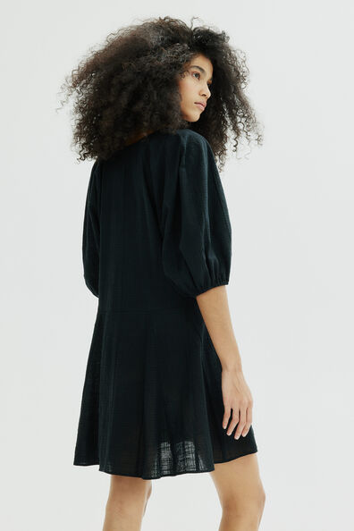 Flared-skirt dress