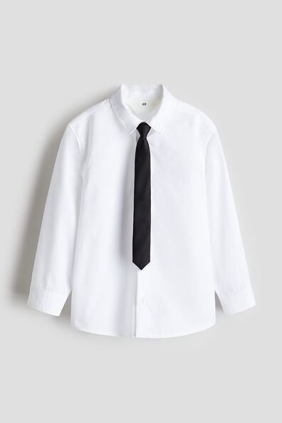 Shirt and tie