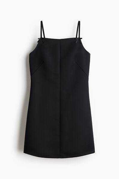 Satin strappy dress
