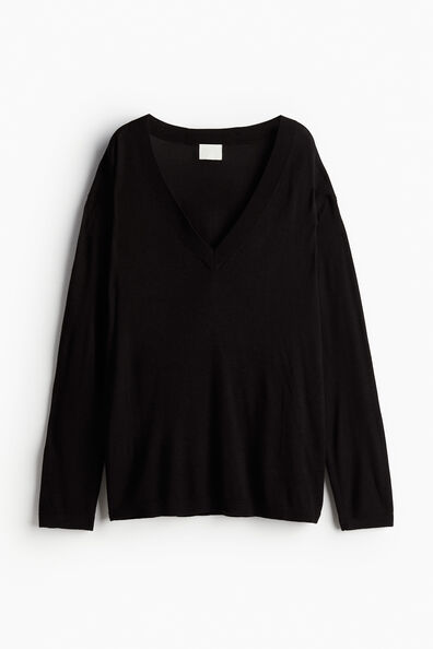 V-neck jumper