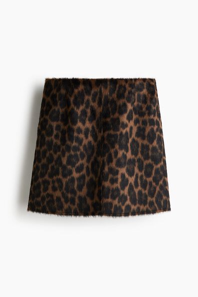 Fuzzy skirt