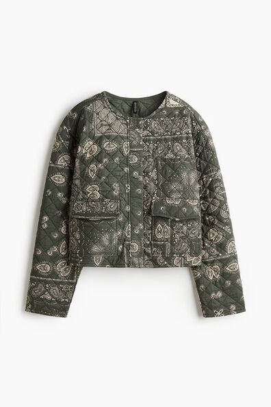 Quilted cotton jacket