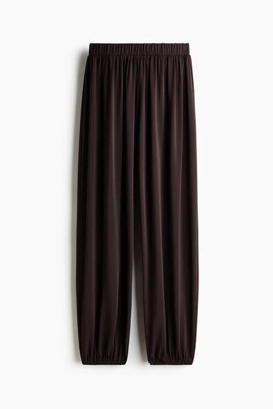 Pull-on balloon trousers