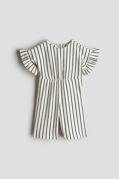 Printed romper suit