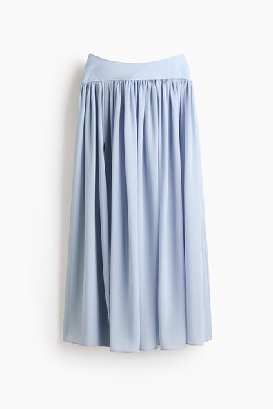 Circular maxi skirt