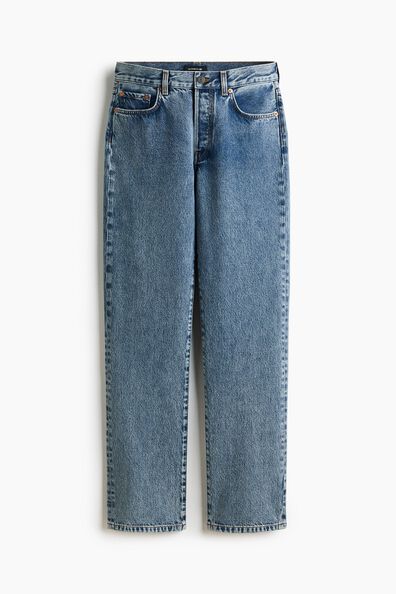 Straight-leg jeans