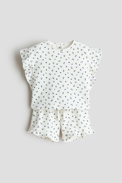 2-piece patterned cotton set