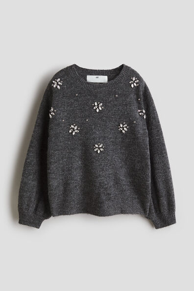 Embellished jumper