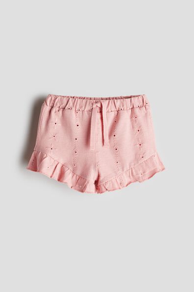 Broderie anglaise jersey shorts