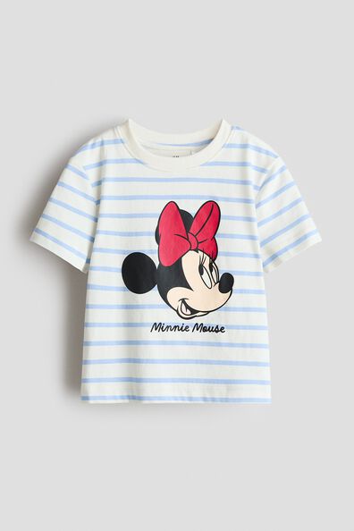 Loose-fit printed T-shirt
