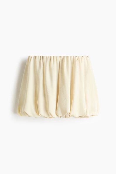 Bubble-hem skirt