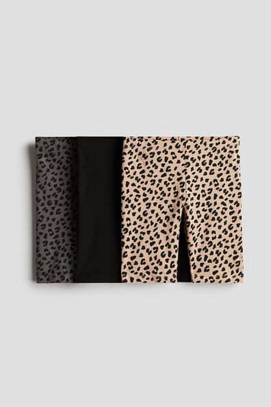 3-pack cotton cycling shorts