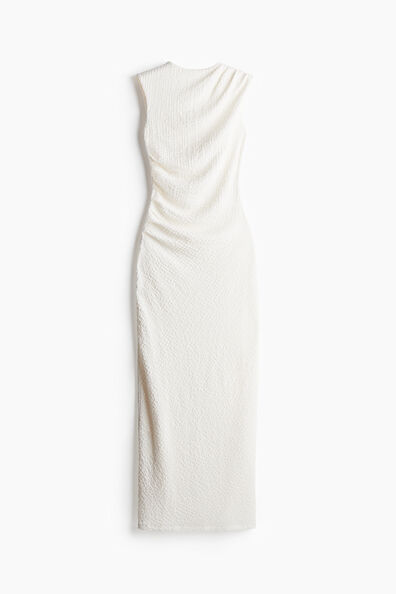 Draped bodycon dress