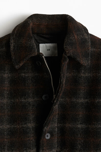 Regular Fit Wool-blend jacket