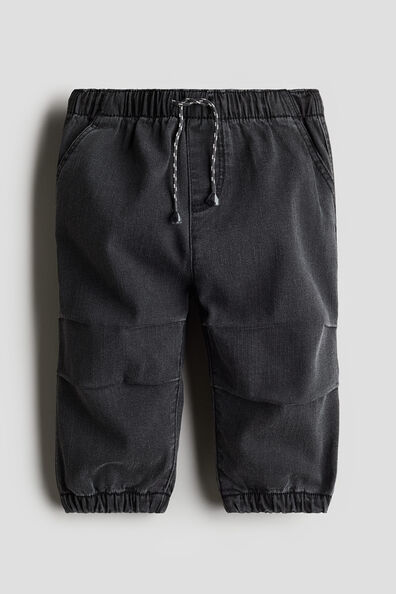 Denim joggers
