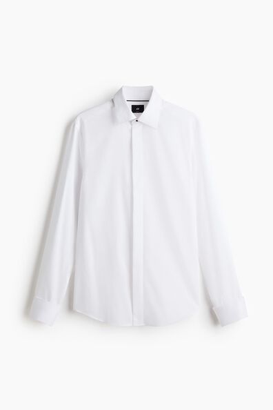 Slim Fit Tuxedo shirt